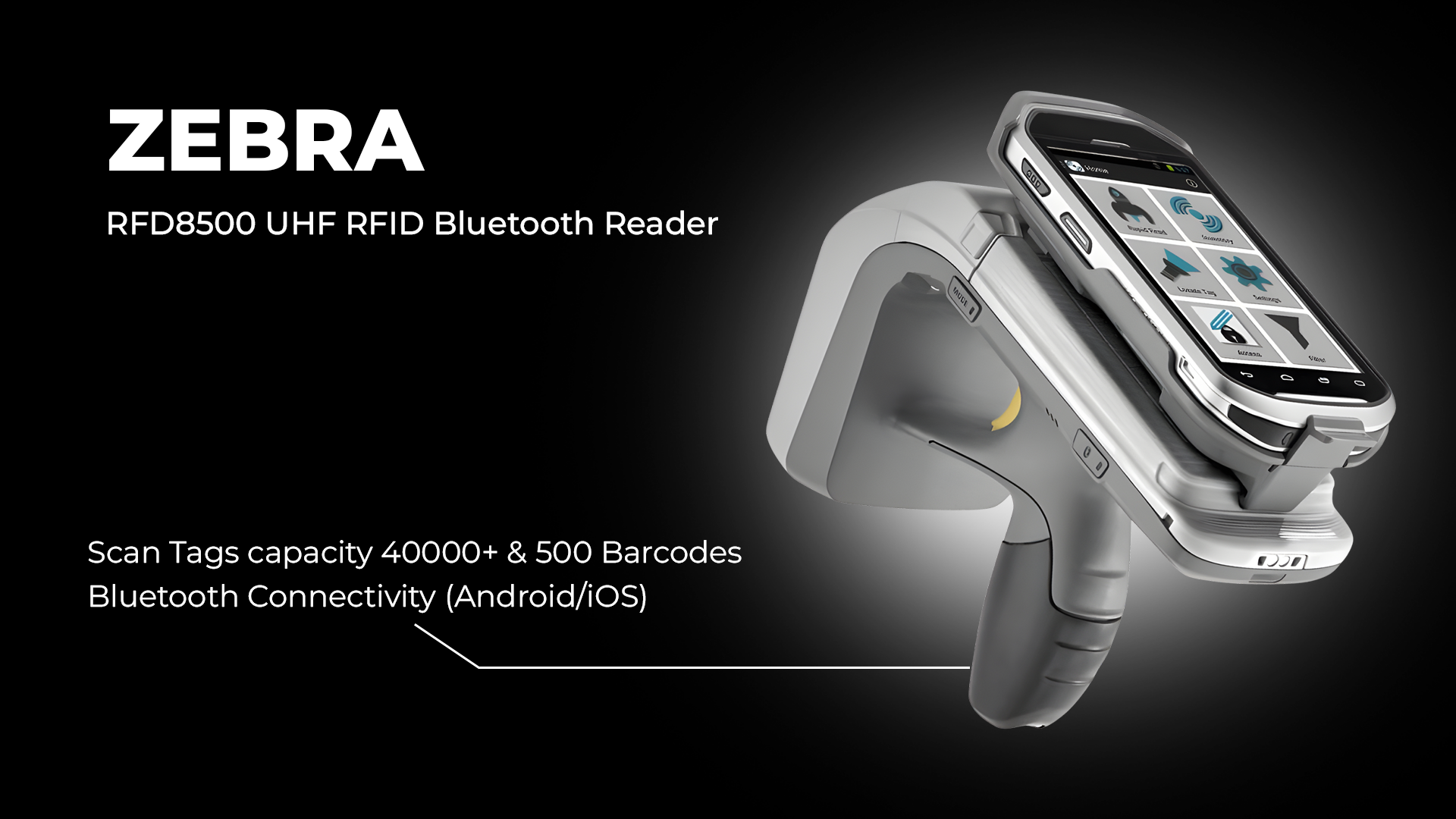 Zebra RFD8500 UHF RFID Bluetooth Reader 1