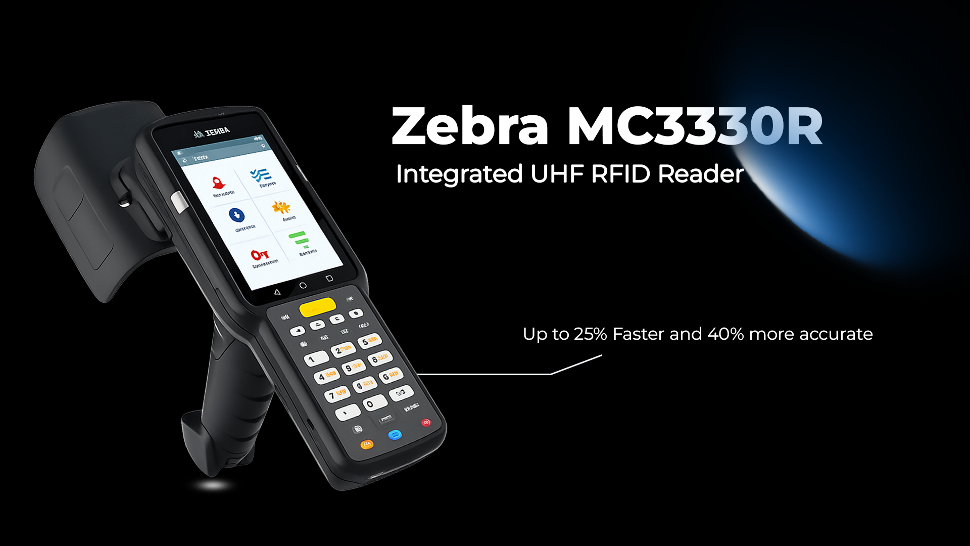 Zebra MC3330R Handheld RFID Card Reader