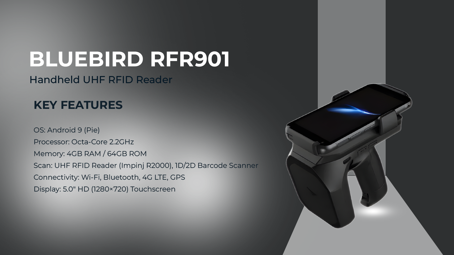 Bluebird RFR901 Handheld UHF RFID Reader 